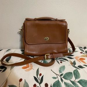 Vintage coach crossbody bag